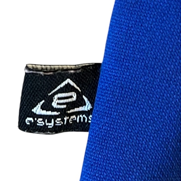 New York Giants Embroidered Short Sleeve Polo Royal Blue & Red NFL Football XL - Picture 11 of 14